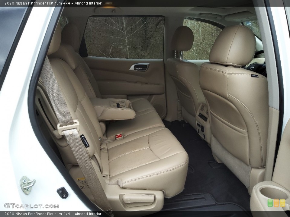 Almond Interior Rear Seat for the 2020 Nissan Pathfinder Platinum 4x4 #145475388