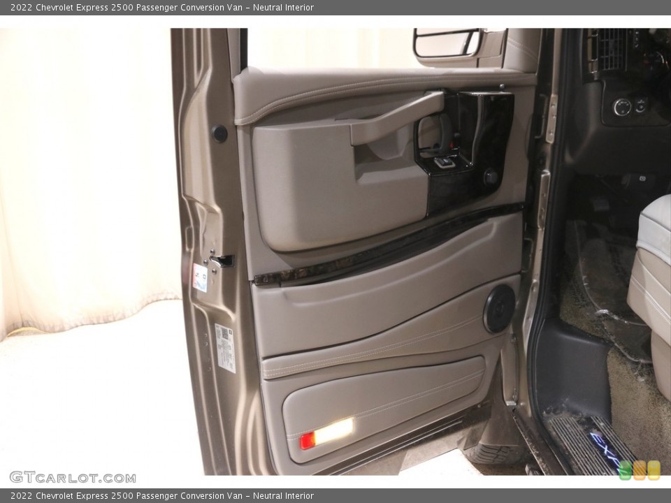 Neutral Interior Door Panel for the 2022 Chevrolet Express 2500 Passenger Conversion Van #145477044