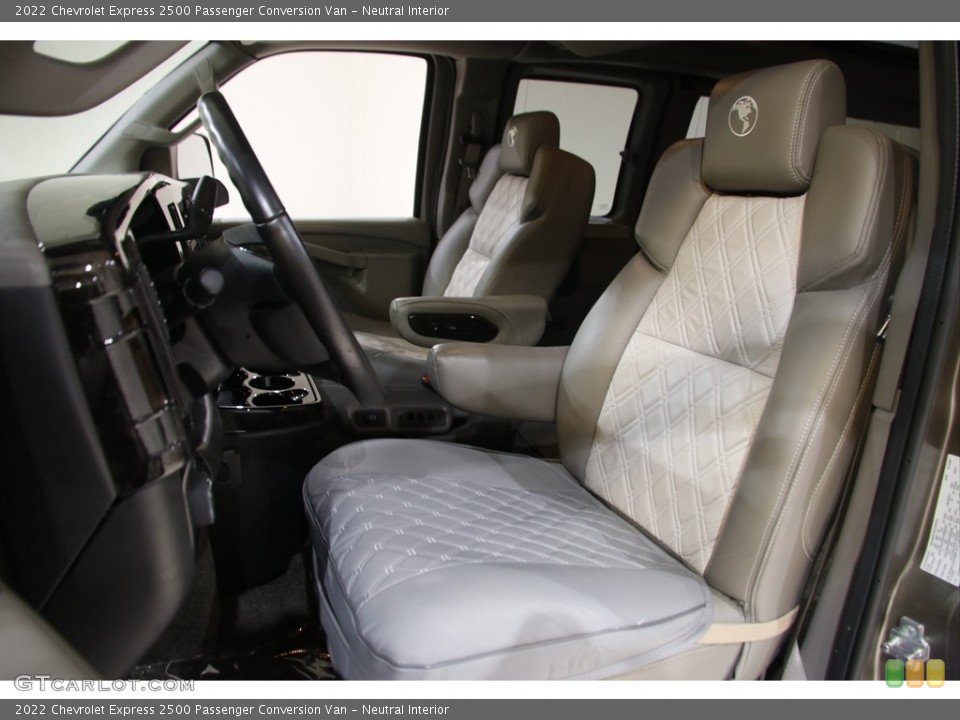 Neutral Interior Front Seat for the 2022 Chevrolet Express 2500 Passenger Conversion Van #145477050