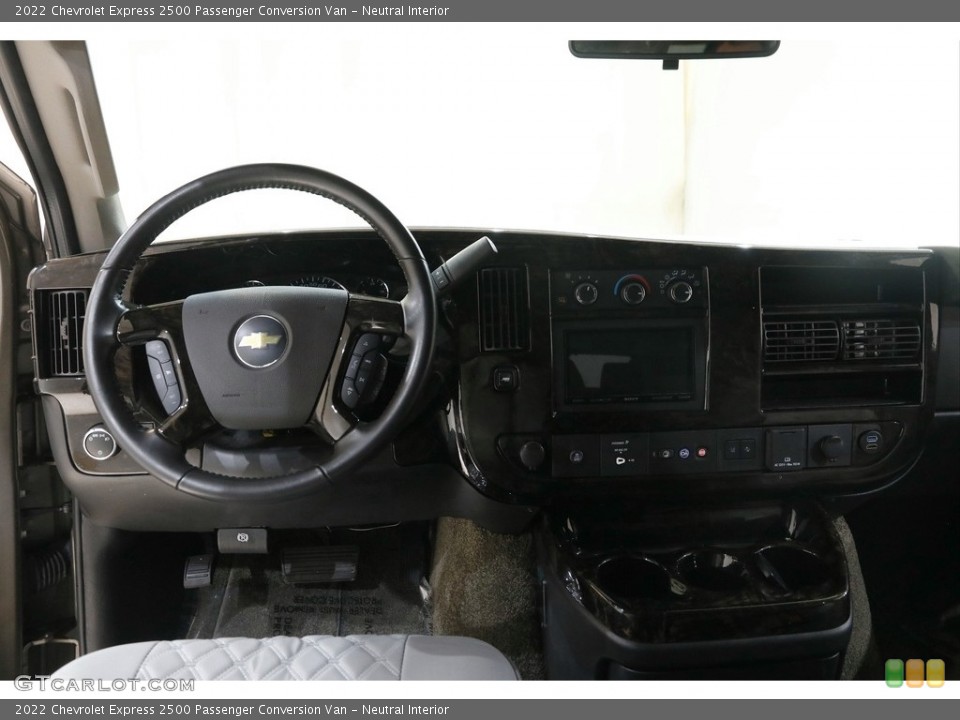 Neutral Interior Dashboard for the 2022 Chevrolet Express 2500 Passenger Conversion Van #145477056