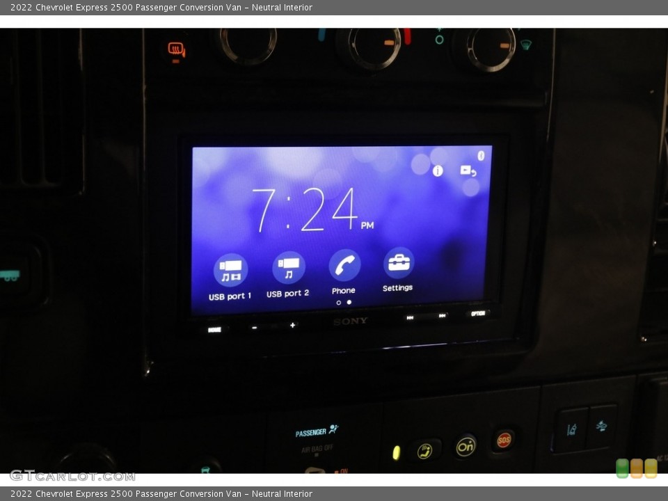 Neutral Interior Controls for the 2022 Chevrolet Express 2500 Passenger Conversion Van #145477083