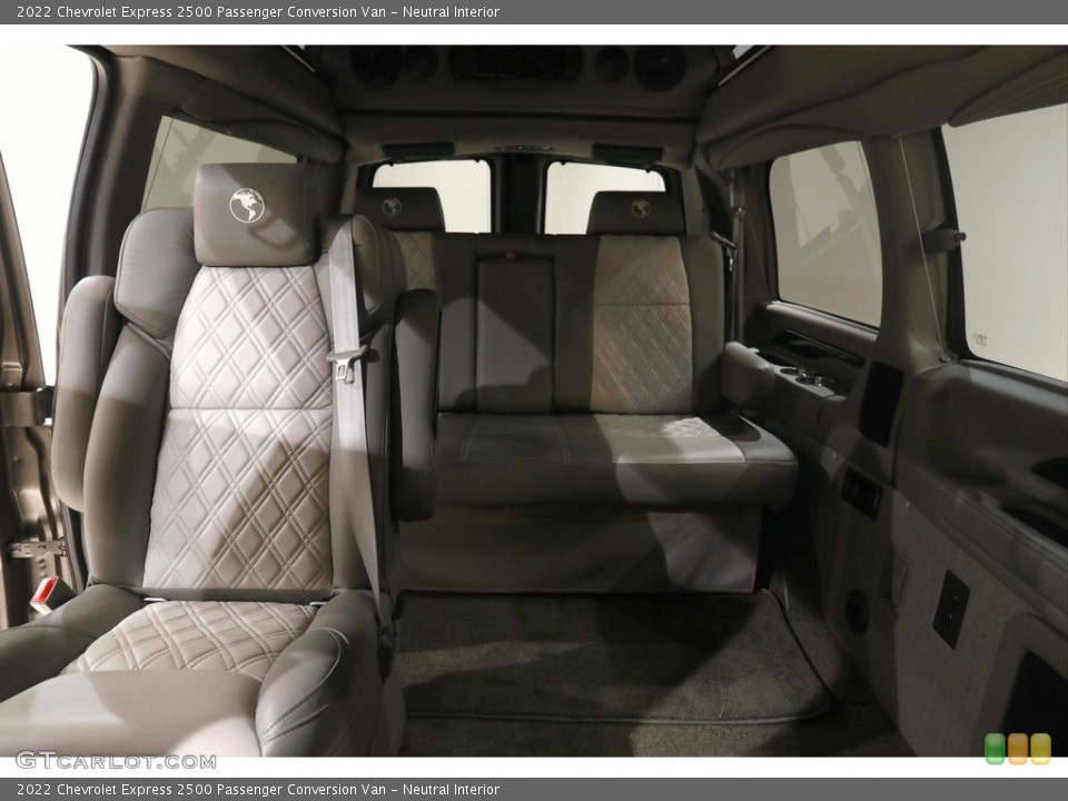 Neutral Interior Rear Seat for the 2022 Chevrolet Express 2500 Passenger Conversion Van #145477143