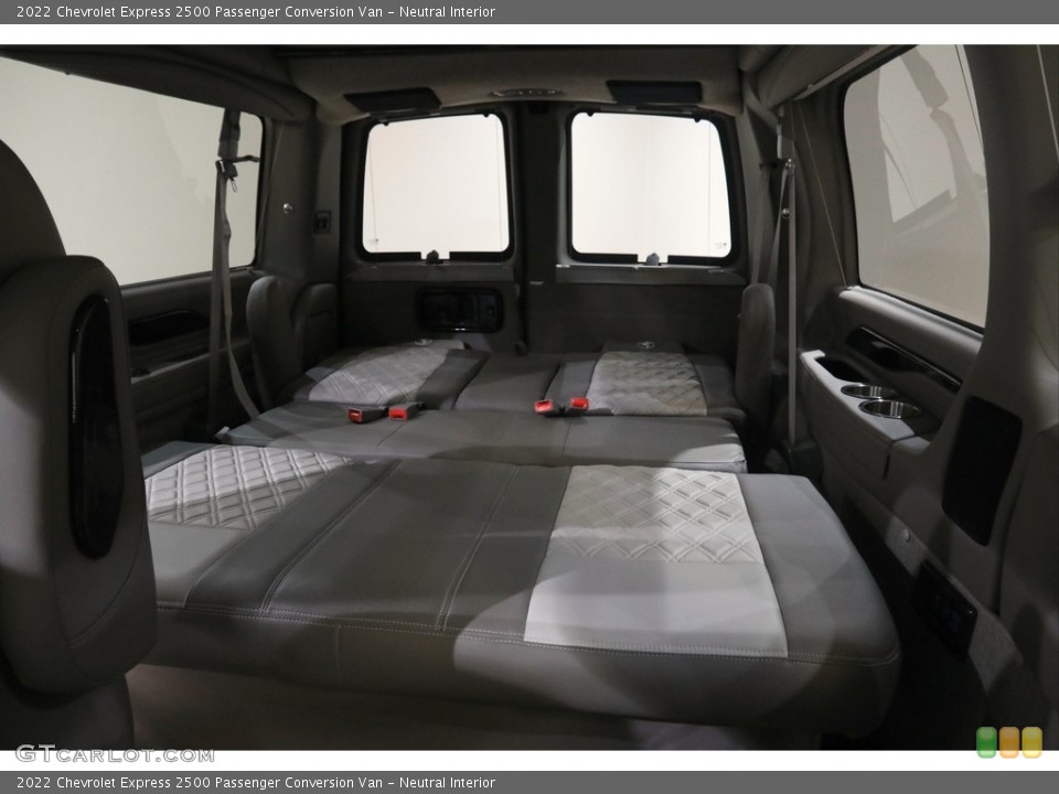 Neutral Interior Rear Seat for the 2022 Chevrolet Express 2500 Passenger Conversion Van #145477155