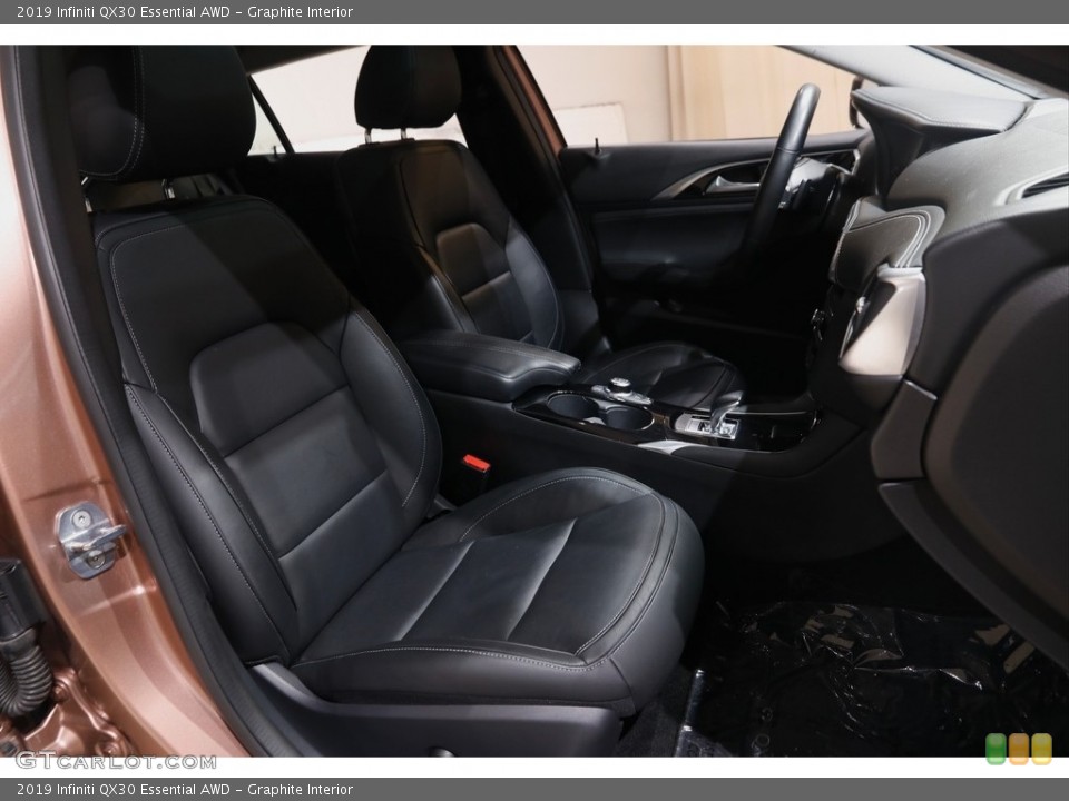 Graphite 2019 Infiniti QX30 Interiors