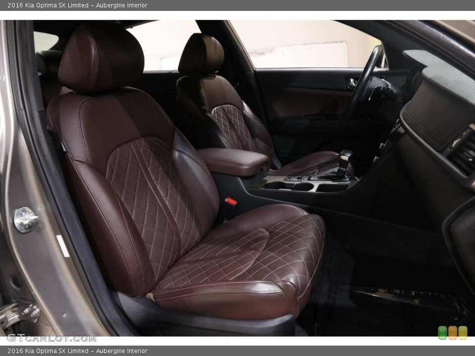Aubergine Interior Front Seat for the 2016 Kia Optima SX Limited #145477605