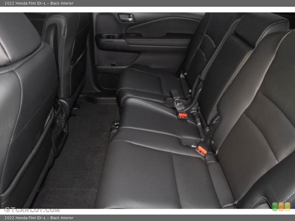 Black Interior Rear Seat for the 2022 Honda Pilot EX-L #145477689