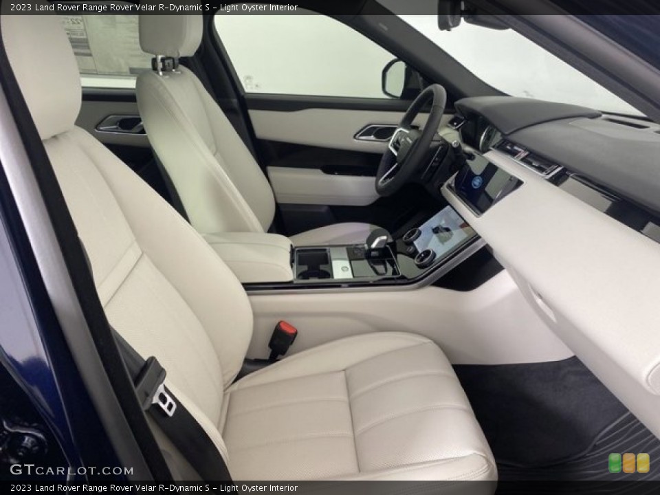 Light Oyster Interior Photo for the 2023 Land Rover Range Rover Velar R-Dynamic S #145479107