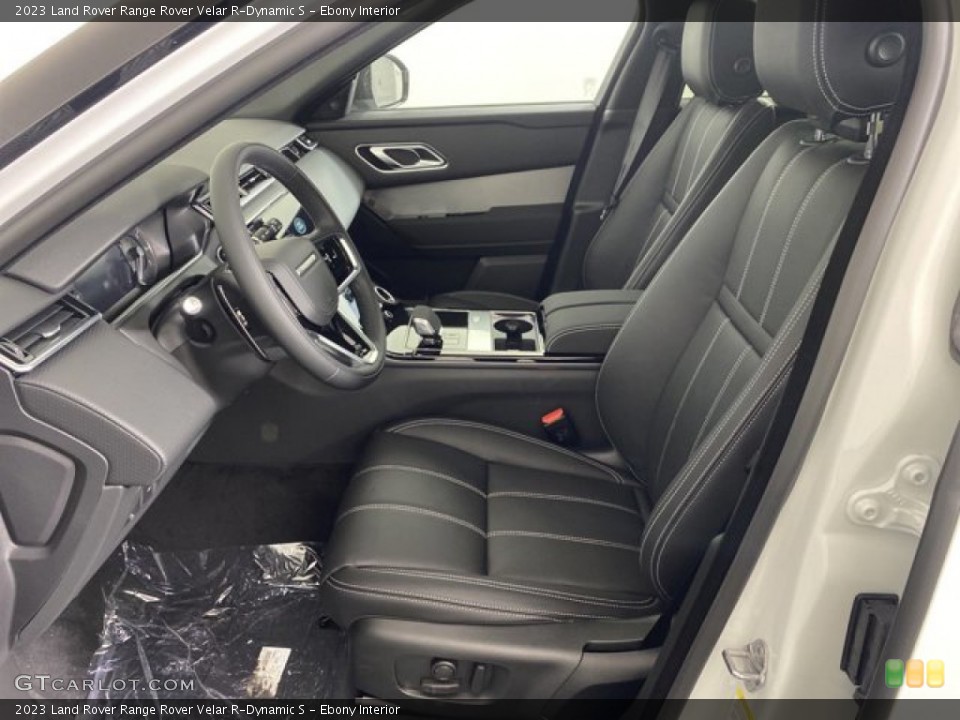 Ebony Interior Photo for the 2023 Land Rover Range Rover Velar R-Dynamic S #145479432