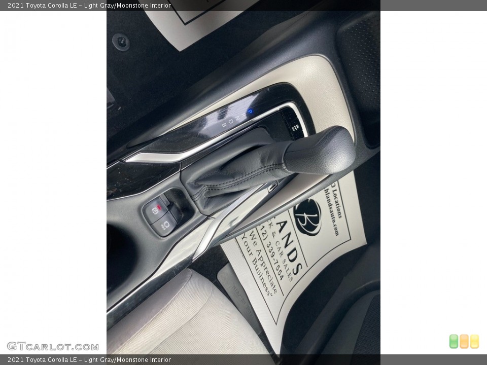 Light Gray/Moonstone Interior Transmission for the 2021 Toyota Corolla LE #145479444