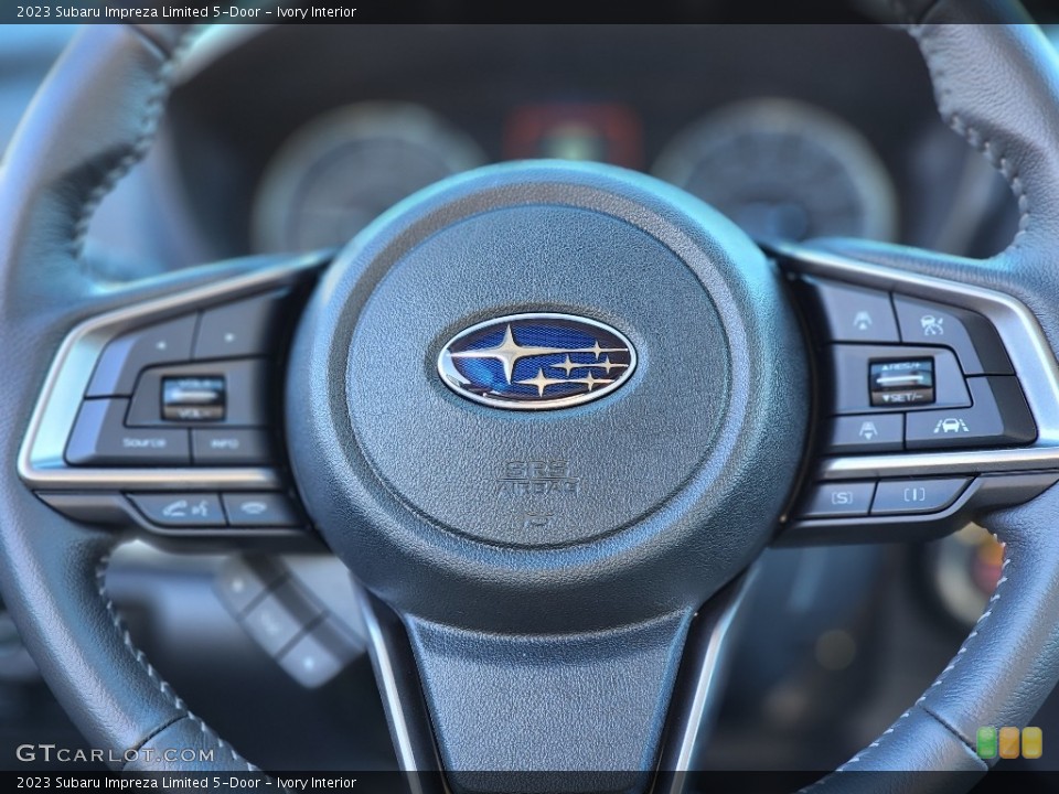 Ivory Interior Steering Wheel for the 2023 Subaru Impreza Limited 5-Door #145480150