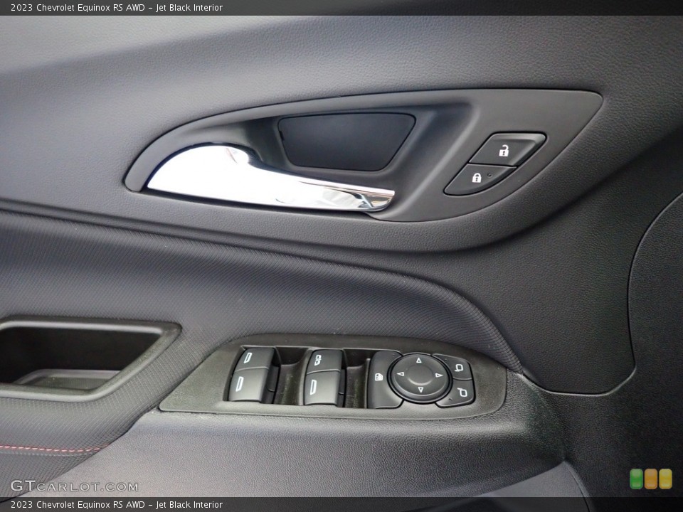 Jet Black Interior Door Panel for the 2023 Chevrolet Equinox RS AWD #145481415
