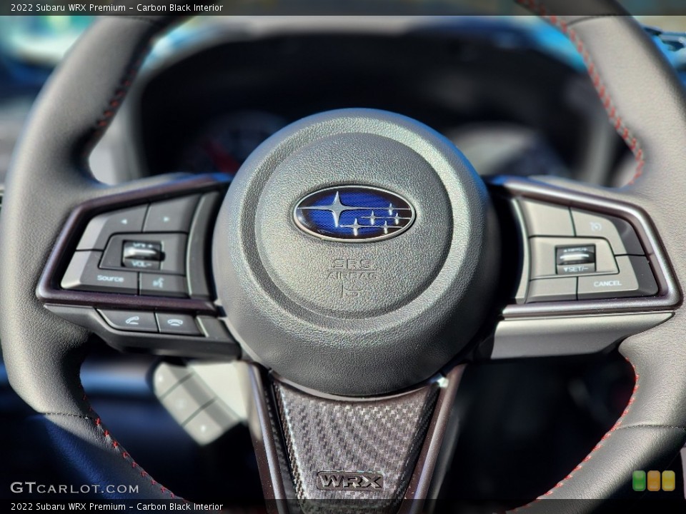 Carbon Black Interior Steering Wheel for the 2022 Subaru WRX Premium #145482061
