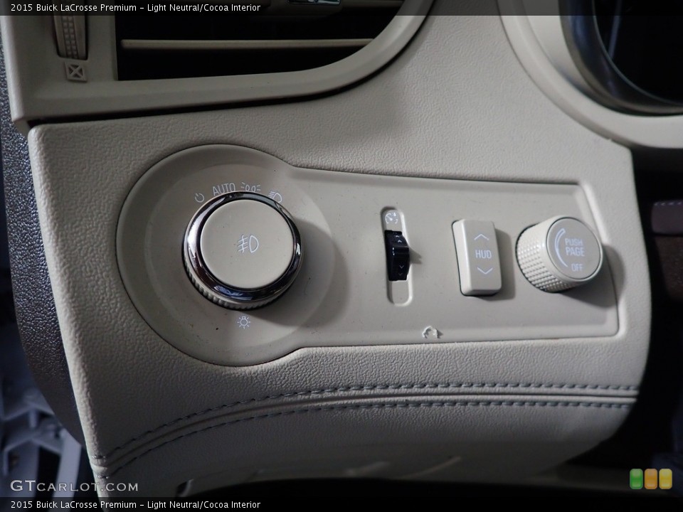 Light Neutral/Cocoa Interior Controls for the 2015 Buick LaCrosse Premium #145484604