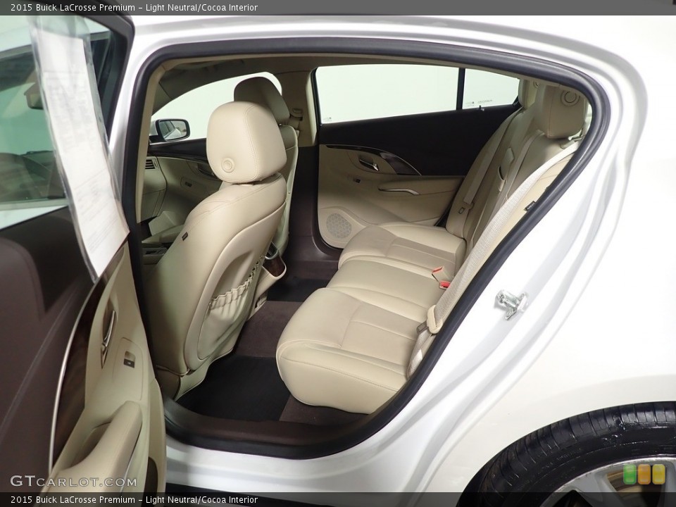 Light Neutral/Cocoa Interior Rear Seat for the 2015 Buick LaCrosse Premium #145484694