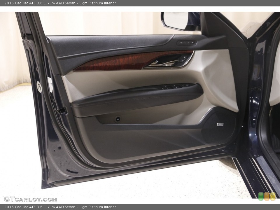 Light Platinum Interior Door Panel for the 2016 Cadillac ATS 3.6 Luxury AWD Sedan #145485060