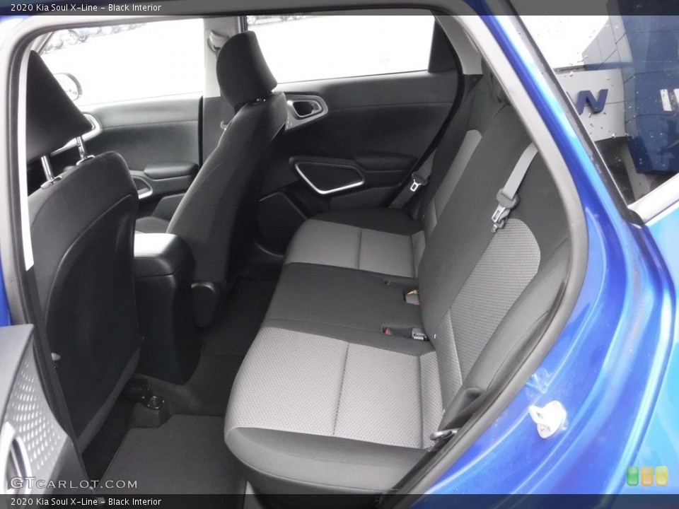Black Interior Rear Seat for the 2020 Kia Soul X-Line #145486197