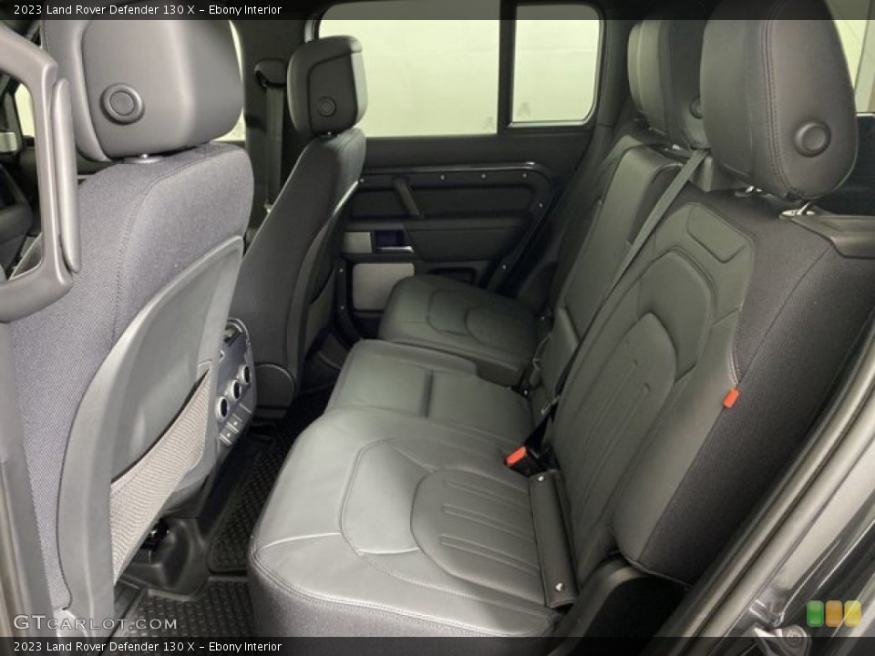 Ebony Interior Rear Seat for the 2023 Land Rover Defender 130 X #145489788