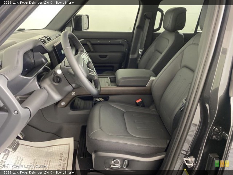 Ebony Interior Photo for the 2023 Land Rover Defender 130 X #145490007