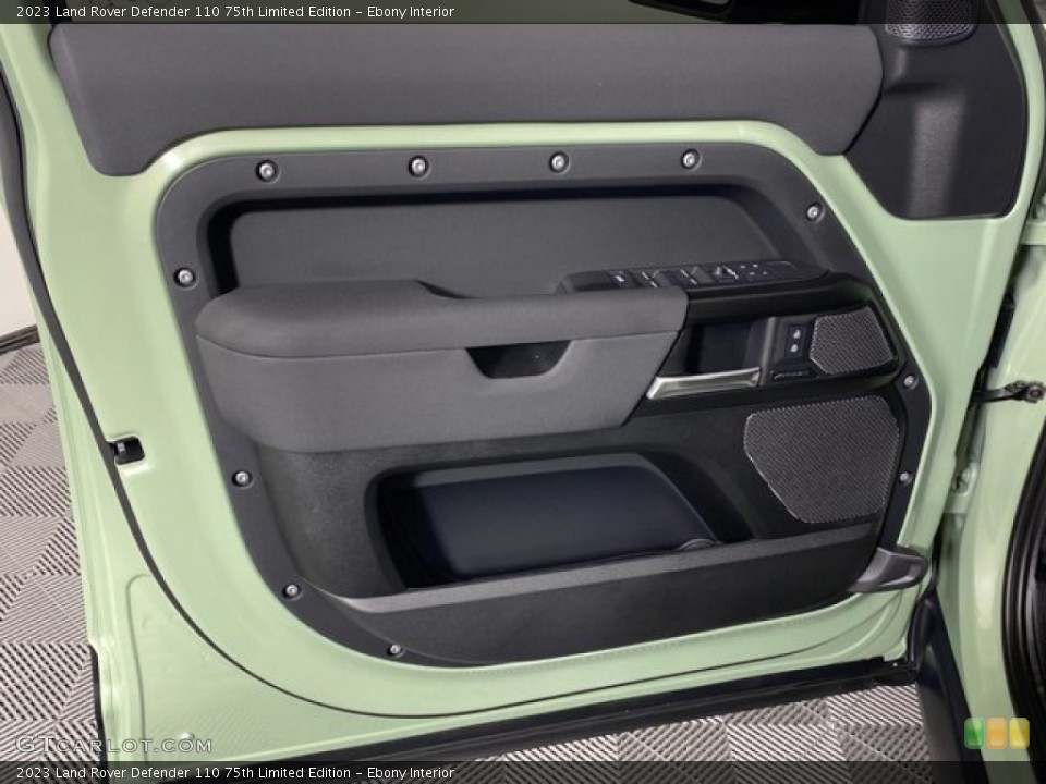 Ebony Interior Door Panel for the 2023 Land Rover Defender 110 75th Limited Edition #145490487