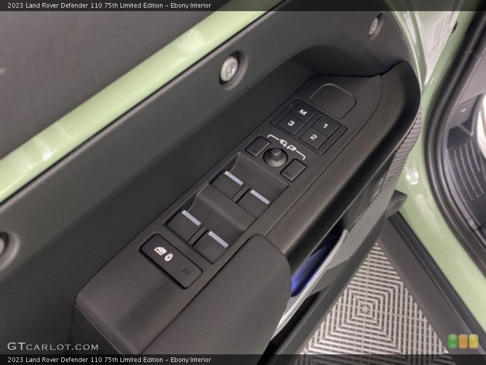 Ebony Interior Controls for the 2023 Land Rover Defender 110 75th Limited Edition #145490511