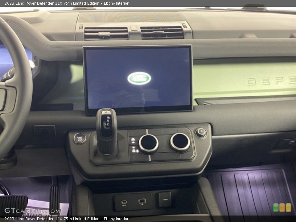 Ebony Interior Controls for the 2023 Land Rover Defender 110 75th Limited Edition #145490613