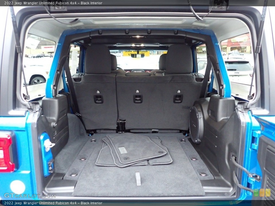 Black Interior Trunk for the 2022 Jeep Wrangler Unlimited Rubicon 4x4 #145492245