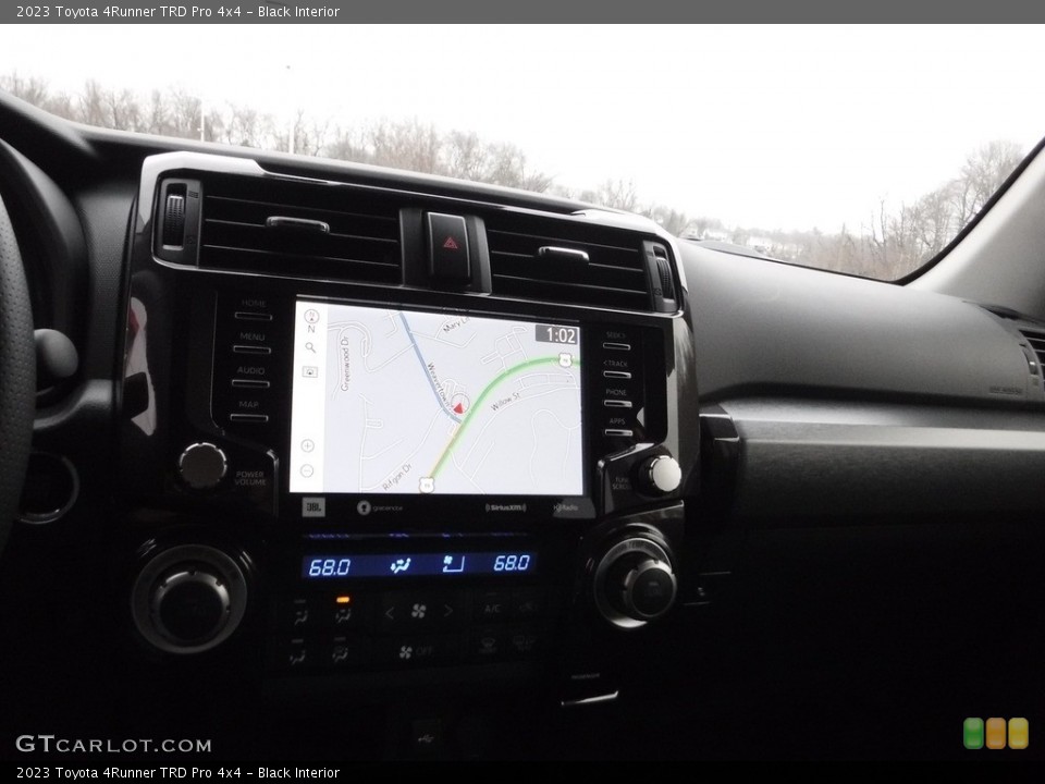 Black Interior Navigation for the 2023 Toyota 4Runner TRD Pro 4x4 #145493460