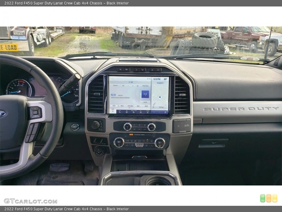Black 2022 Ford F450 Super Duty Interiors