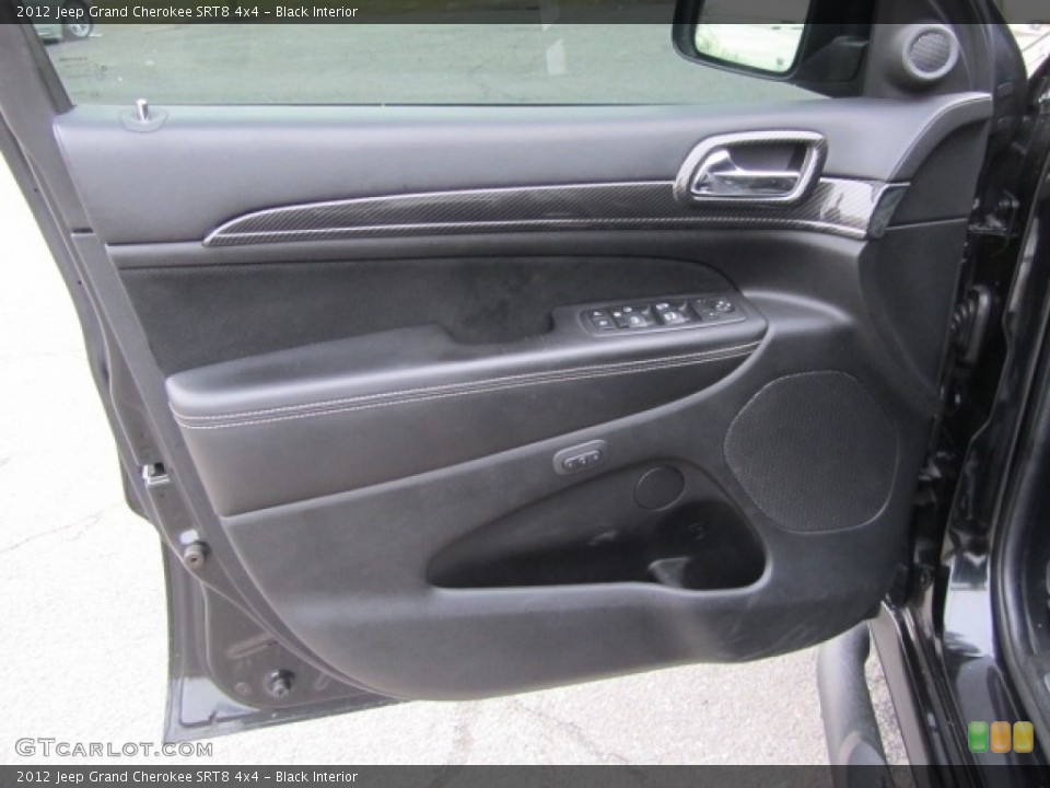 Black Interior Door Panel for the 2012 Jeep Grand Cherokee SRT8 4x4 #145494180