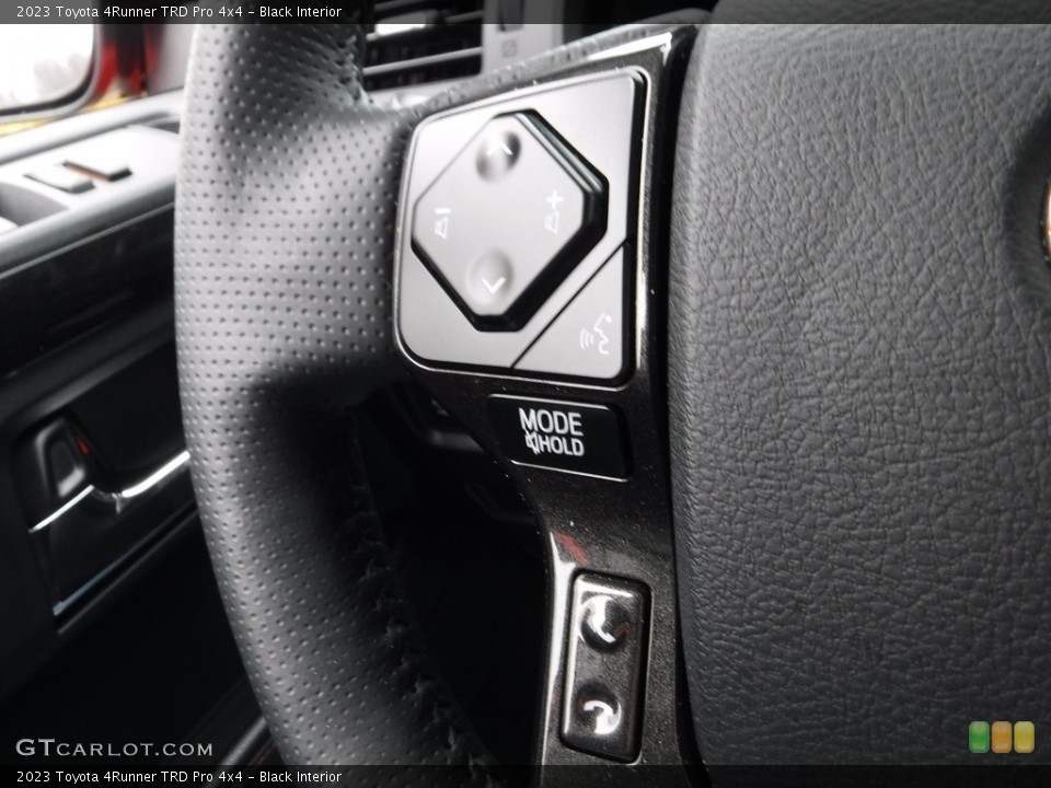Black Interior Steering Wheel for the 2023 Toyota 4Runner TRD Pro 4x4 #145494213