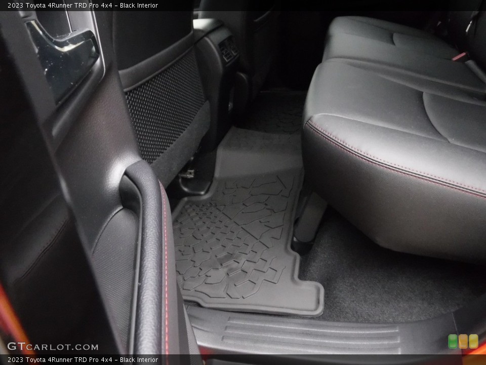 Black Interior Rear Seat for the 2023 Toyota 4Runner TRD Pro 4x4 #145494367