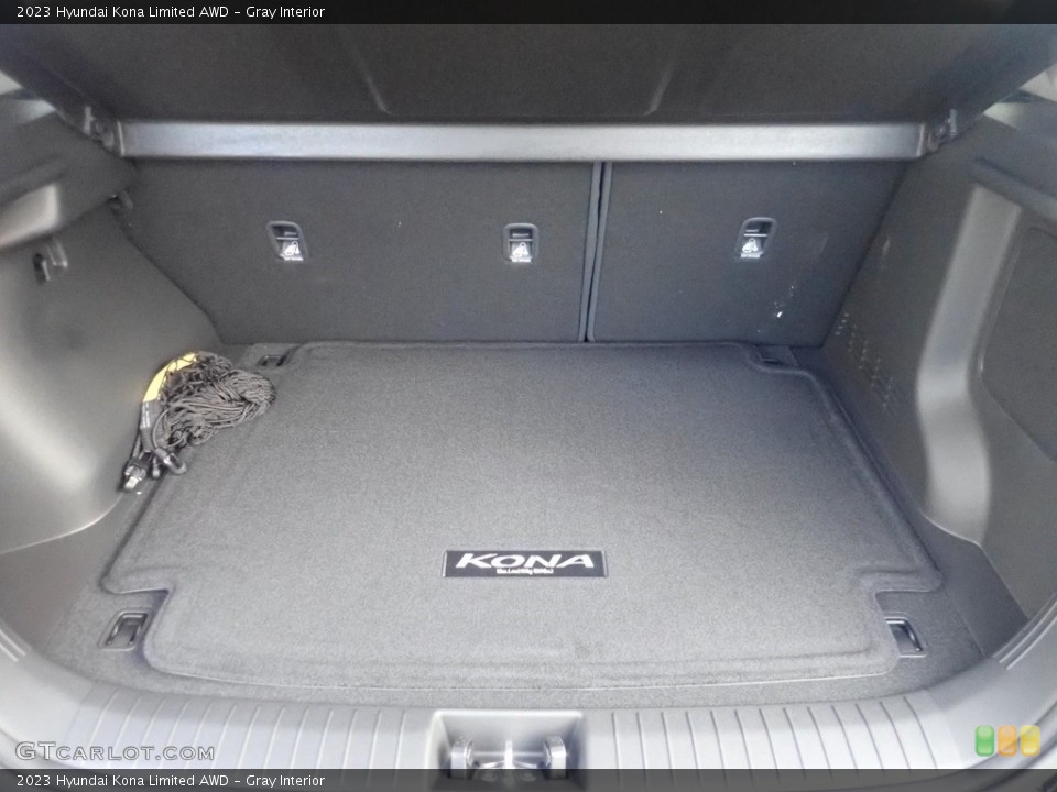 Gray Interior Trunk for the 2023 Hyundai Kona Limited AWD #145495065