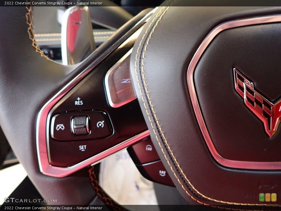 Natural Interior Steering Wheel for the 2022 Chevrolet Corvette Stingray Coupe #145495527