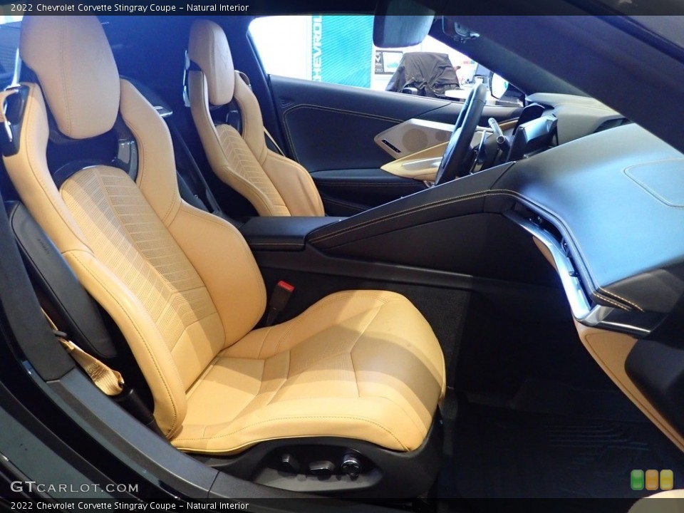 Natural Interior Photo for the 2022 Chevrolet Corvette Stingray Coupe #145495623