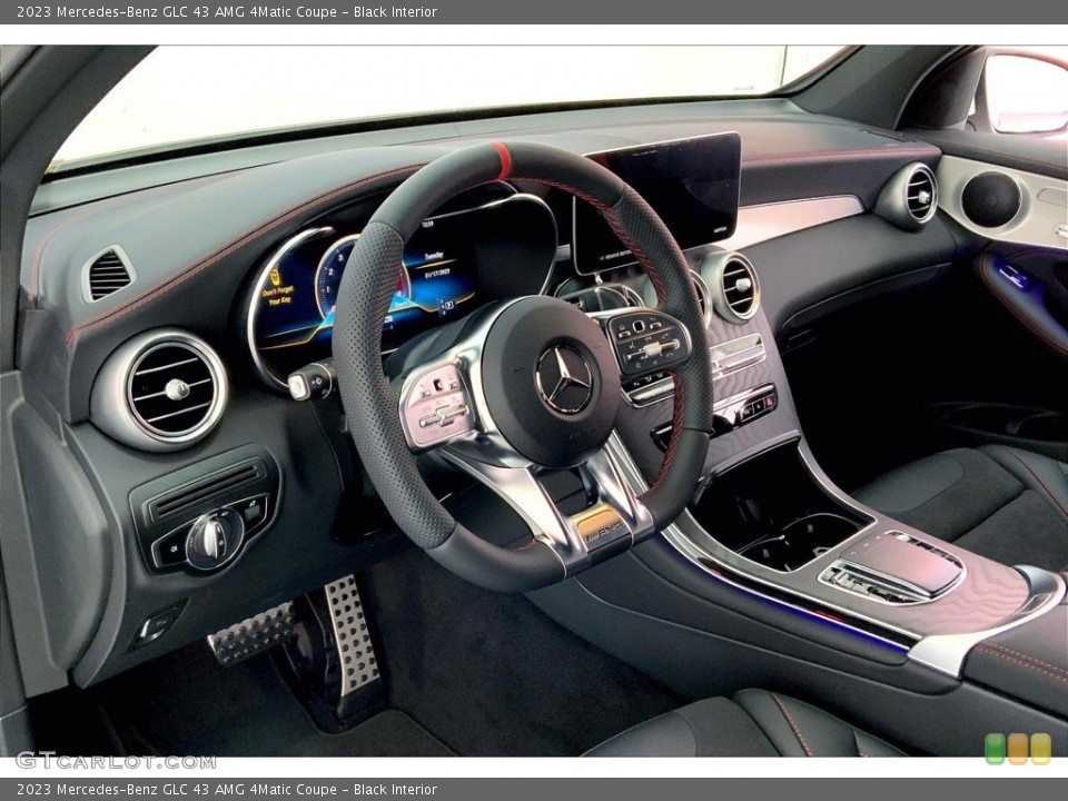 Black Interior Dashboard for the 2023 Mercedes-Benz GLC 43 AMG 4Matic Coupe #145496130