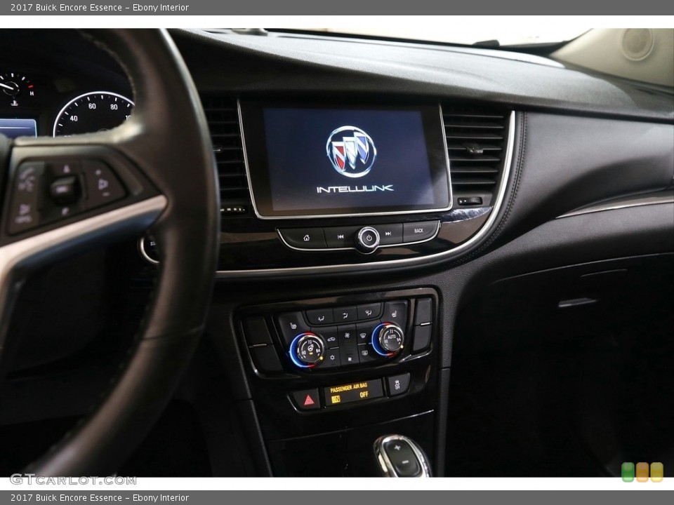 Ebony Interior Controls for the 2017 Buick Encore Essence #145497246