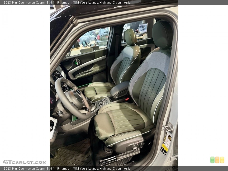 MINI Yours Lounge/Highland Green 2023 Mini Countryman Interiors