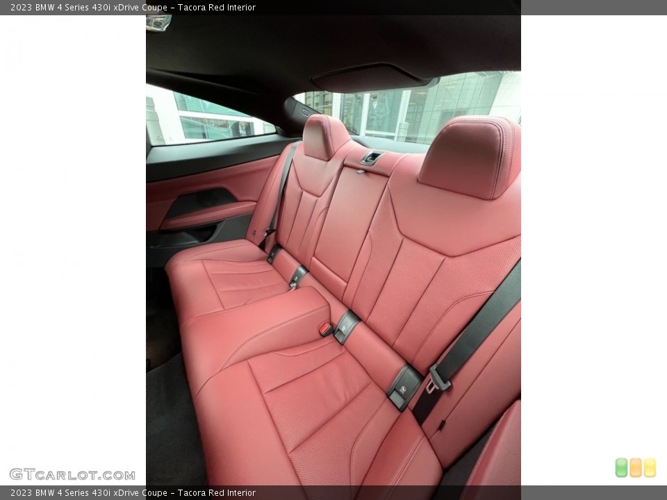 Tacora Red Interior Rear Seat for the 2023 BMW 4 Series 430i xDrive Coupe #145498152