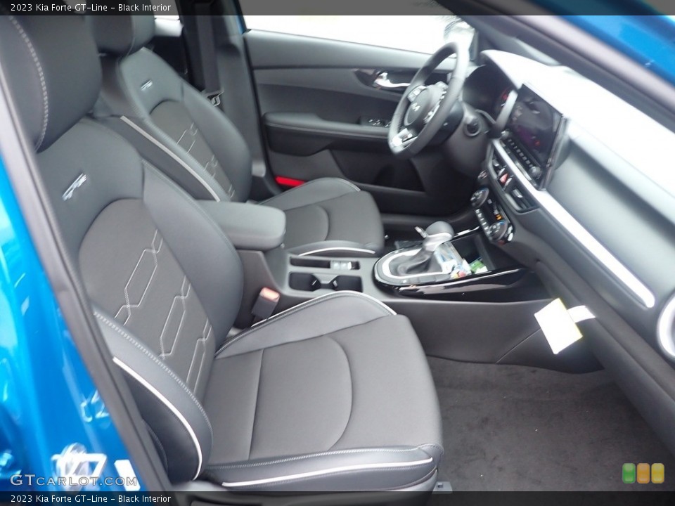 Black Interior Front Seat for the 2023 Kia Forte GT-Line #145499037