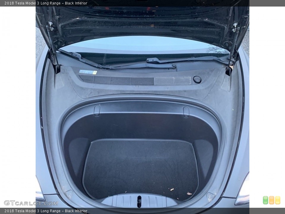 Black Interior Trunk for the 2018 Tesla Model 3 Long Range #145500202