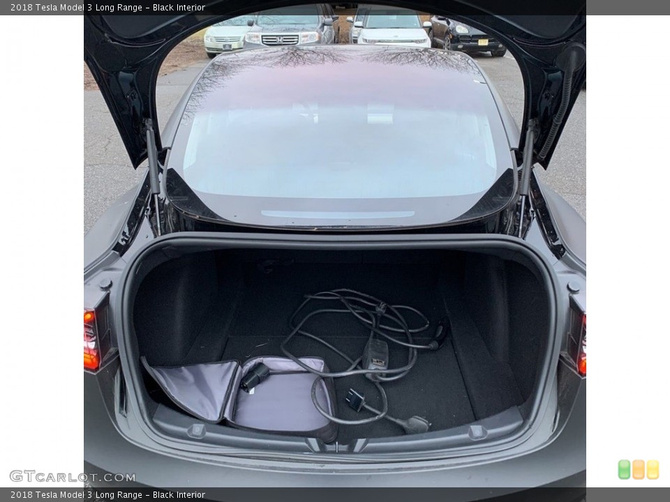 Black Interior Trunk for the 2018 Tesla Model 3 Long Range #145500226