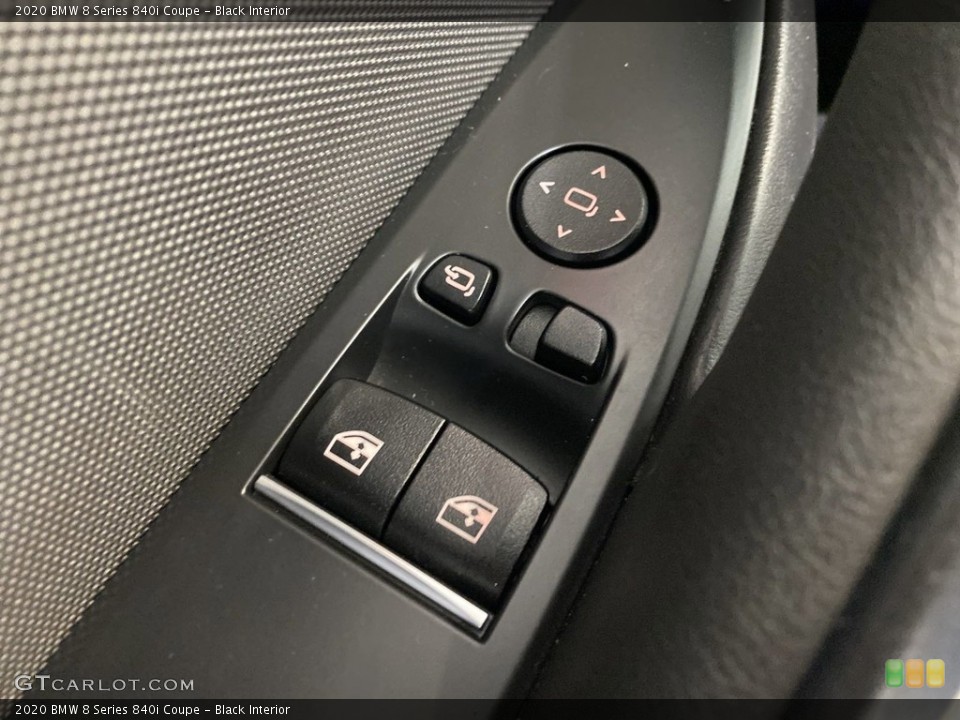 Black Interior Controls for the 2020 BMW 8 Series 840i Coupe #145500665