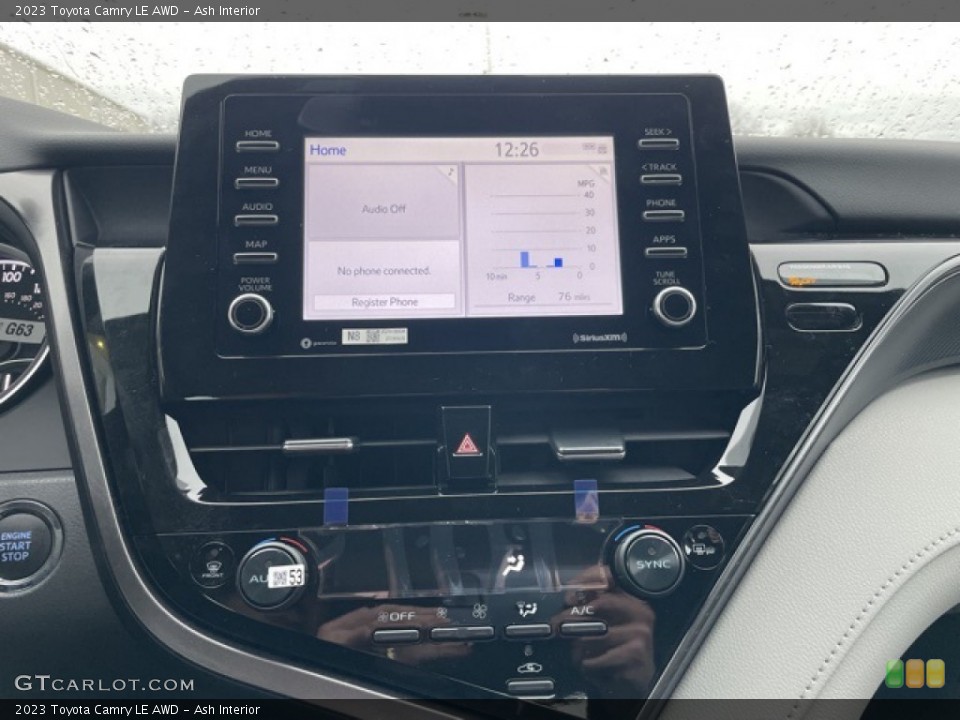 Ash Interior Controls for the 2023 Toyota Camry LE AWD #145500778