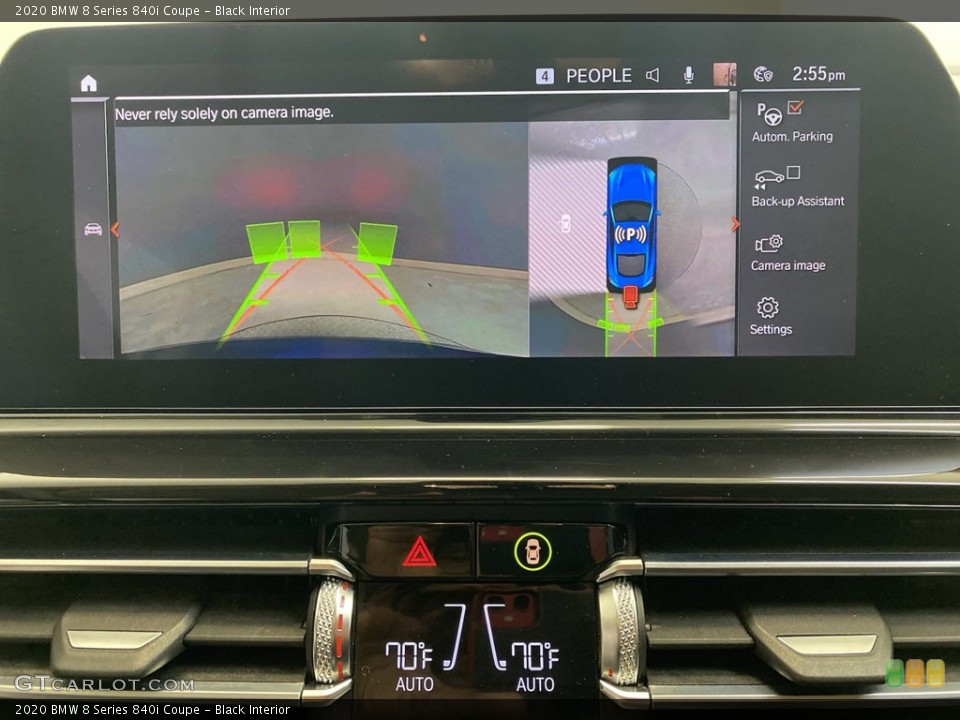 Black Interior Controls for the 2020 BMW 8 Series 840i Coupe #145500967