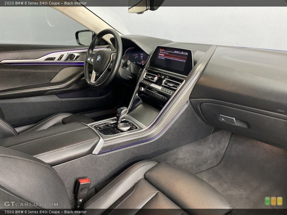 Black Interior Dashboard for the 2020 BMW 8 Series 840i Coupe #145501174