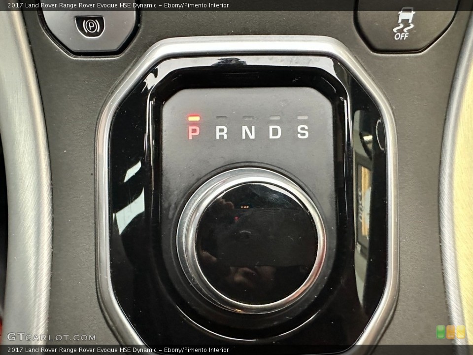 Ebony/Pimento Interior Transmission for the 2017 Land Rover Range Rover Evoque HSE Dynamic #145501810