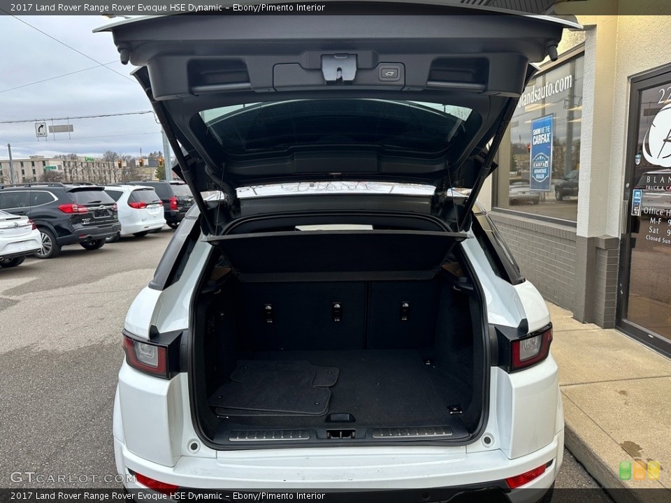 Ebony/Pimento Interior Trunk for the 2017 Land Rover Range Rover Evoque HSE Dynamic #145502113