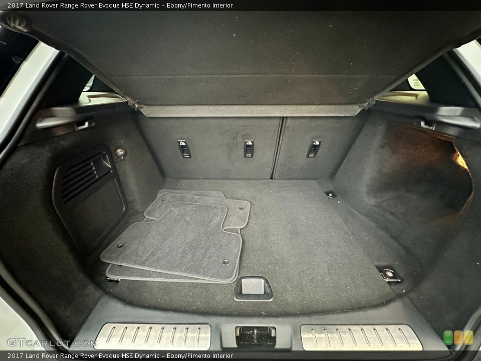 Ebony/Pimento Interior Trunk for the 2017 Land Rover Range Rover Evoque HSE Dynamic #145502149