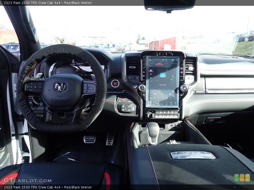 Red/Black Interior Dashboard for the 2023 Ram 1500 TRX Crew Cab 4x4 #145502347