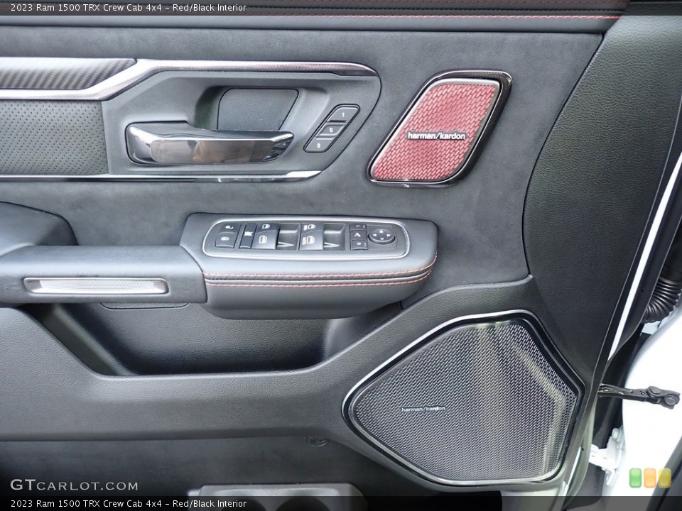 Red/Black Interior Door Panel for the 2023 Ram 1500 TRX Crew Cab 4x4 #145502368